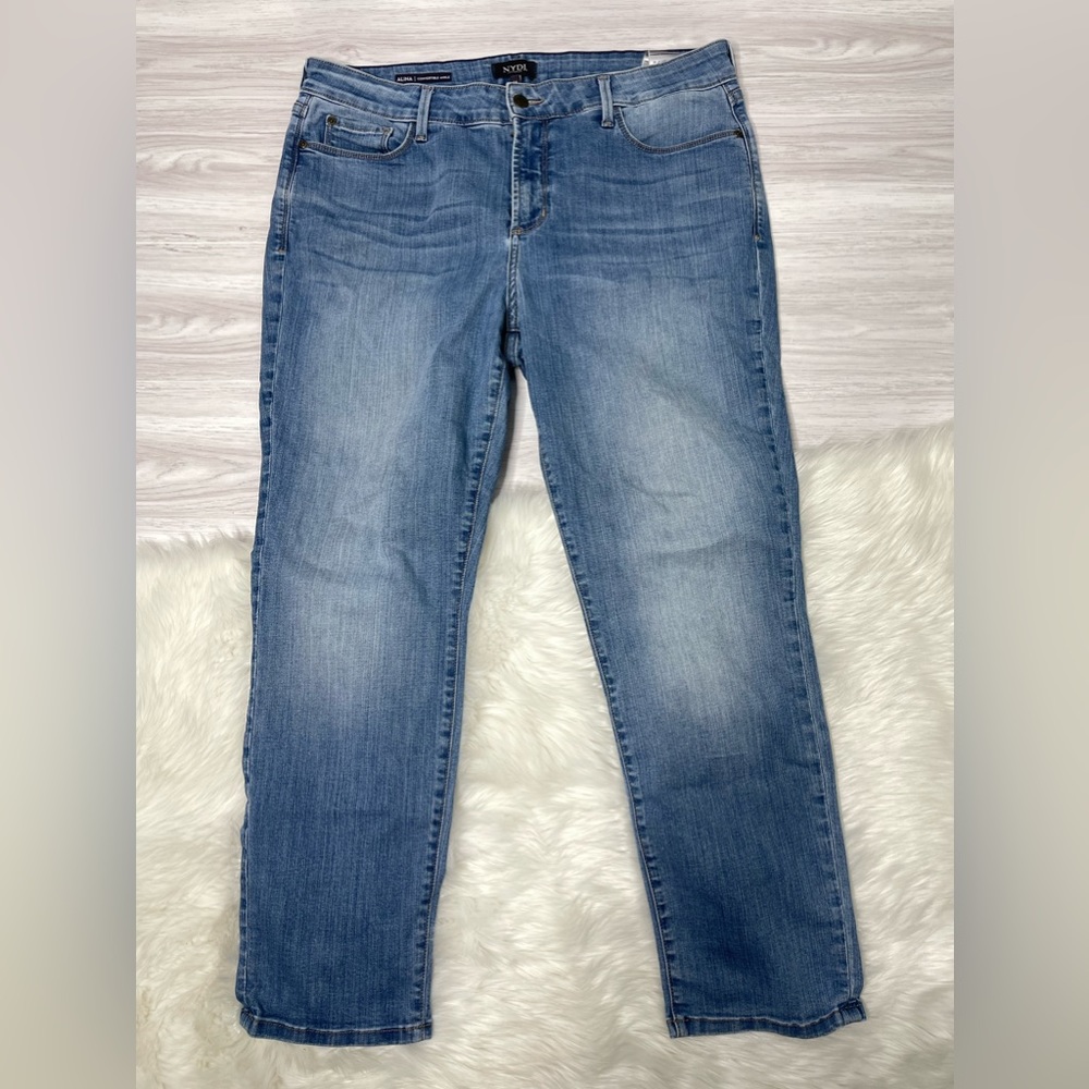 NYDJ Womens Jeans Size 14 Alina Convertible
